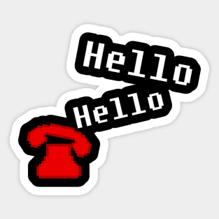 Hello Hello Sticker